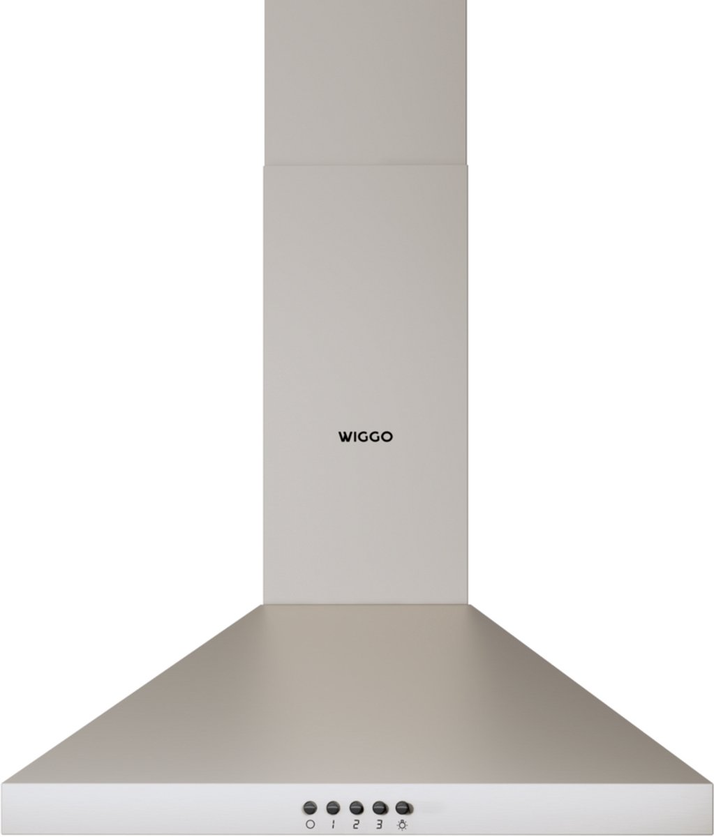Wiggo WE-A530P(C) - Wandschouw Afzuigkap - 50cm - Créme