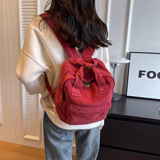 MIGURA Rucksack aus Canvas, für Reisen, Hippie-Stil, groß, ideal für