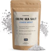 Cupplement Keltisch Zeezout 1 KG 1 kg - Grof Celtic Sea Salt Guérande