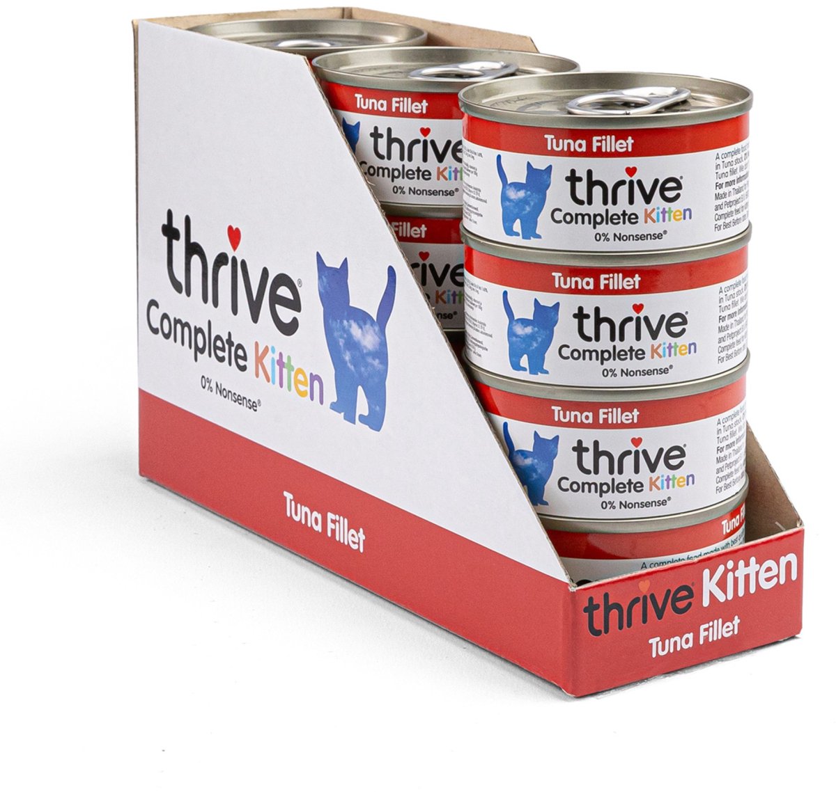 Thrive Thrive Complete Kittenvoer - Tuna Fillet - 12 x 75 g