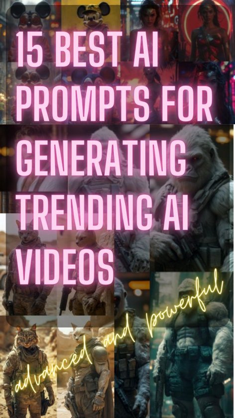 15 Best AI Prompts For Generating Trending AI Videos - cover