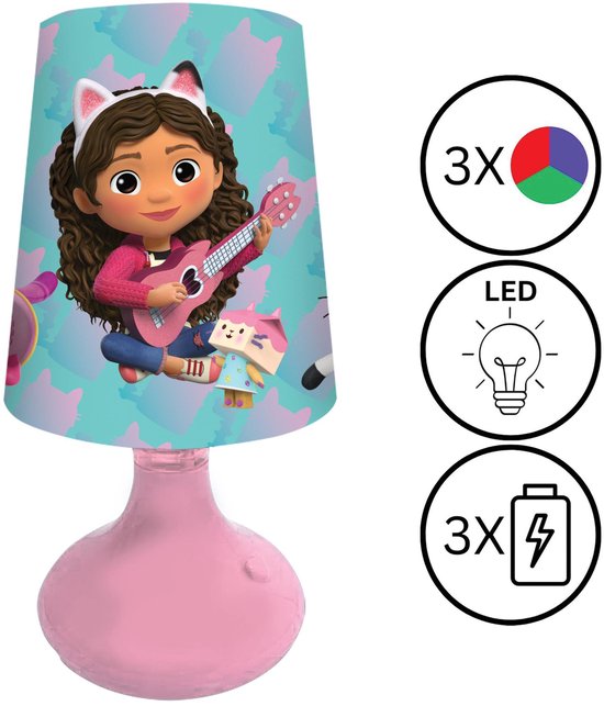 Mini lampe de chevet veilleuse sans fil Gabby et la Maison Magique van MINI — afbeelding 5
