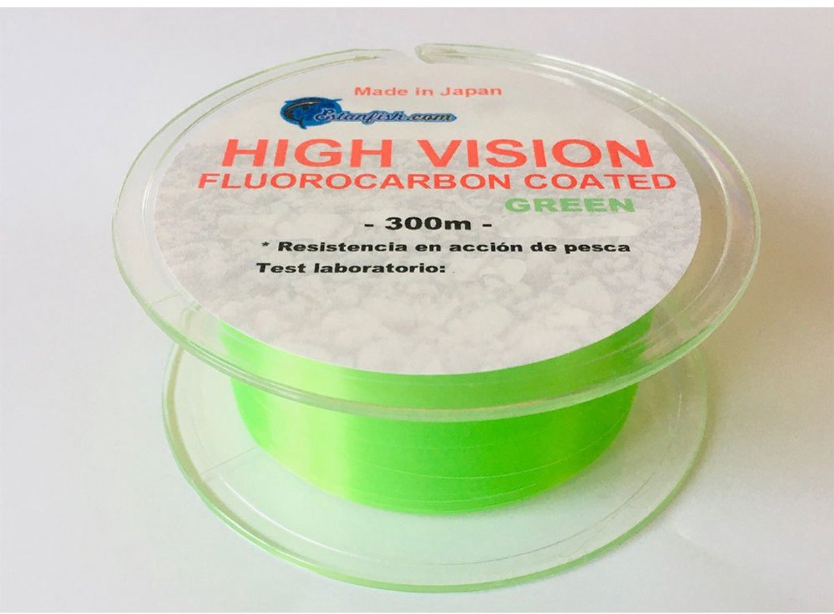 Estanfish High Vision 300 M Monofilament Groen 0.280 mm