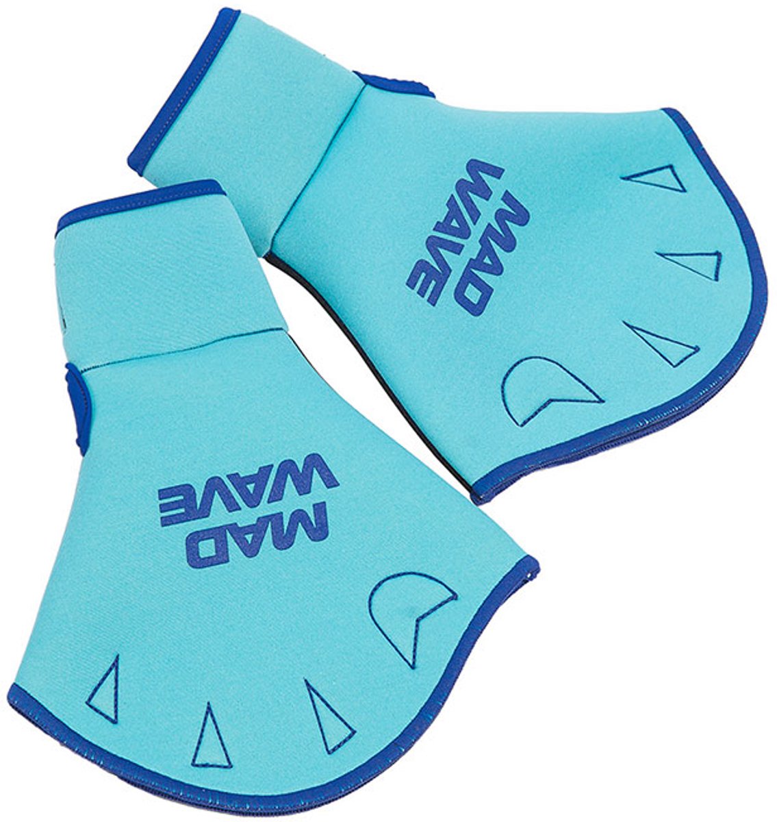 Madwave Aquafitness Zwemhandschoenen Blauw M