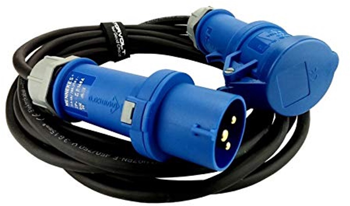 Verlengkabel voor Caravan en Camping - 30m H07RN-F 3x1,5 mm²