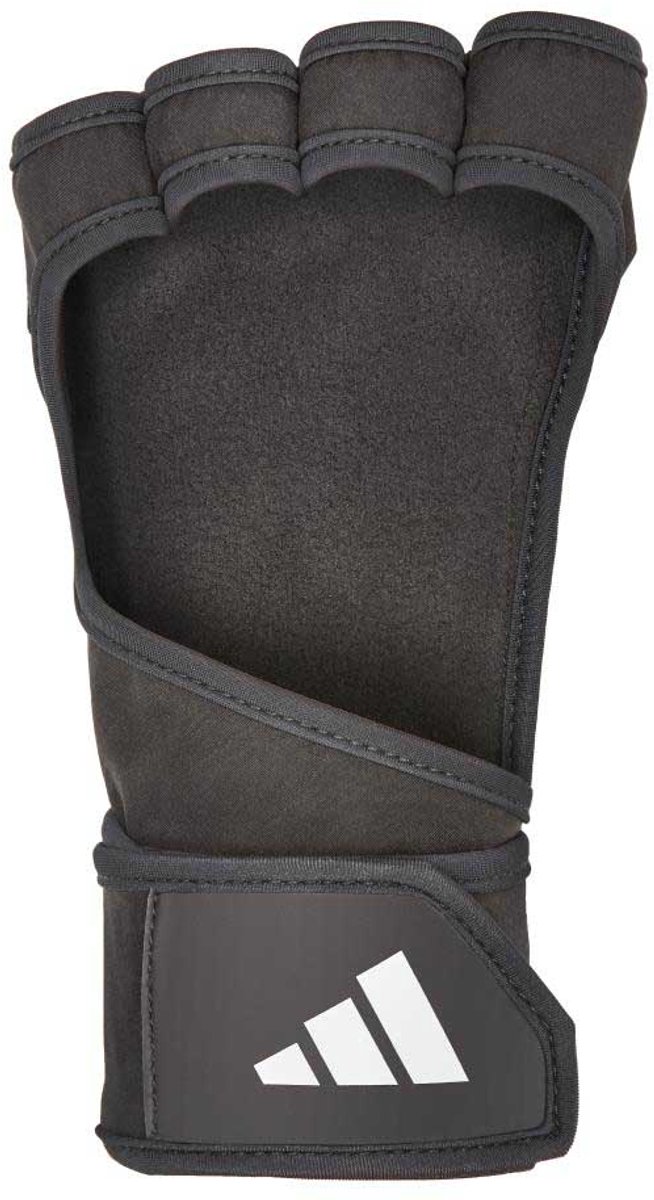 Adidas Fitness Open Back Trainingshandschoenen Man Vrouw Zwart
