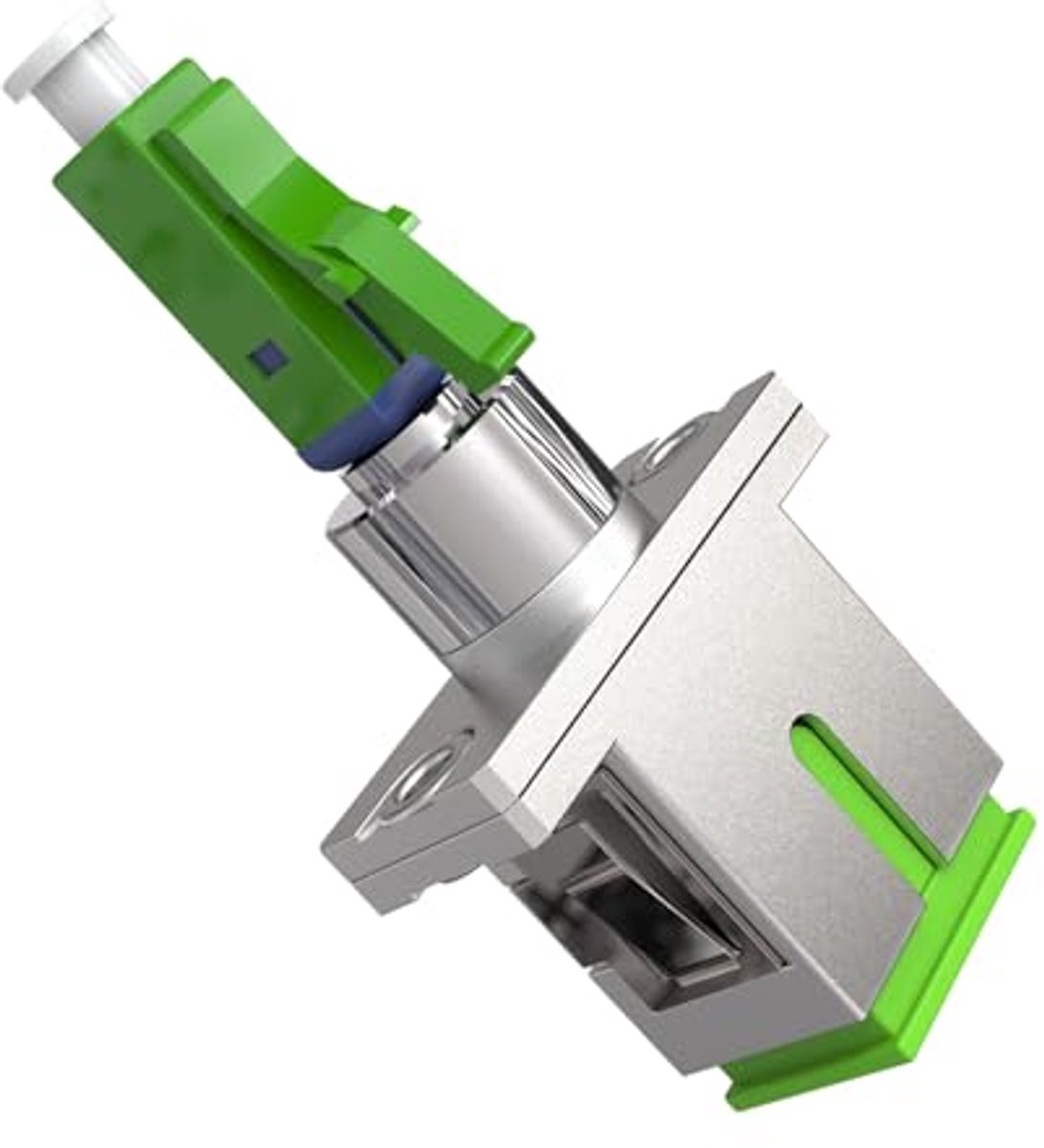 Glasvezeladapter SC/APC naar LC/APC stekker