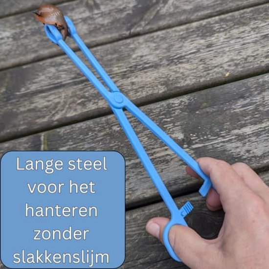 Slakkentang voor het Eenvoudig en Hygiënisch Verwijderen van Slakken uit uw Tuin van Vexclusiv — afbeelding 5
