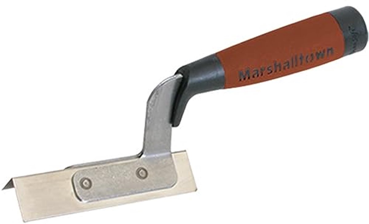 Buitenhoekspaan met Durasoft handvat - Roestvrij staal 108x38 mm