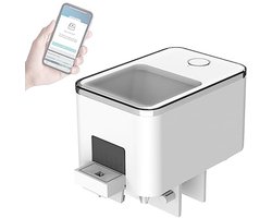 Voederautomaat voor Aquarium met WiFi App Bediening - 100 ml - Automatische Voeding voor Vissen