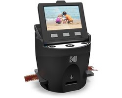 Kodak SCANZA Digital Film Scanner Filmscanner 14 Mpix Doorlichtmodule, Geïntegreerd display, Digitaliseren zonder PC, T