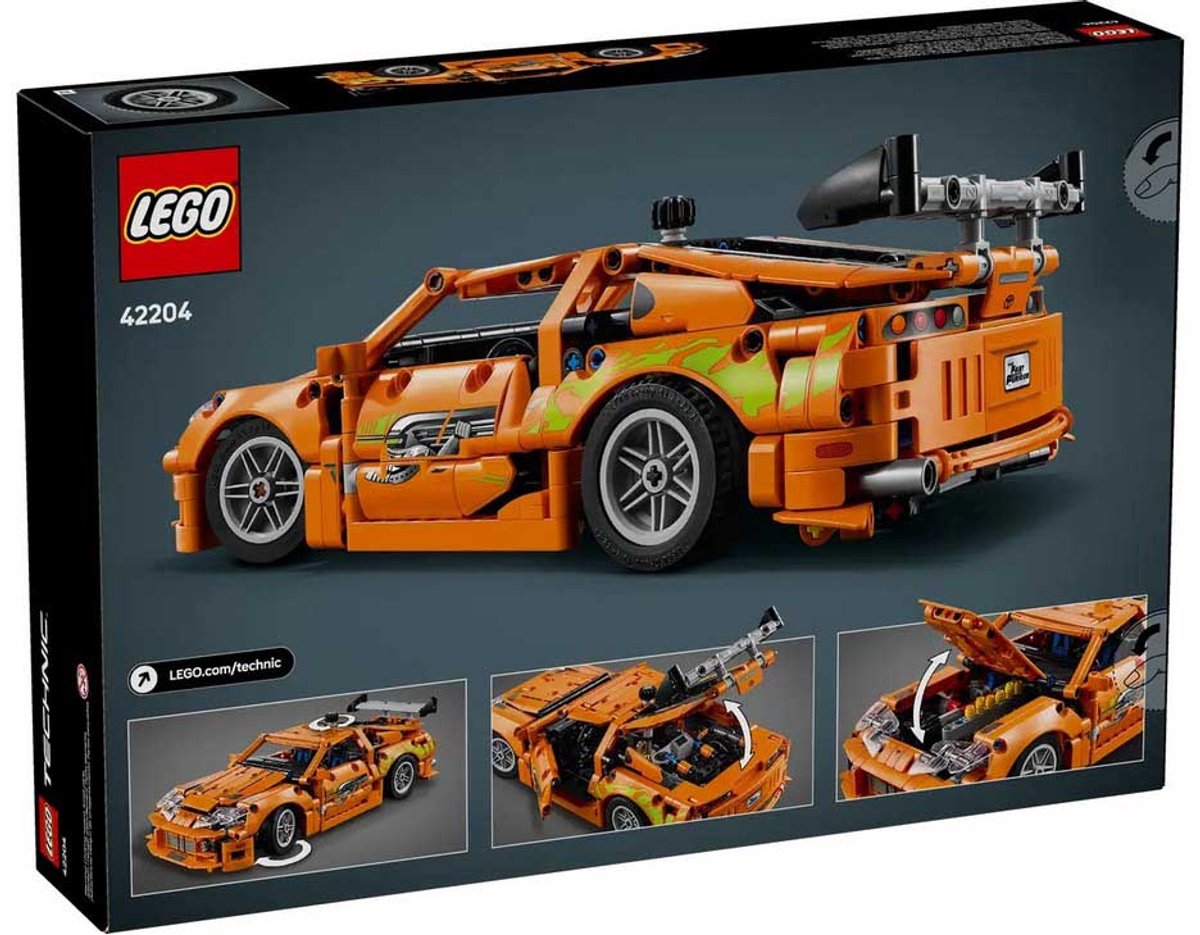LEGO® Technic Fast and Furious Toyota Supra MK4 set - 42204 — afbeelding 6