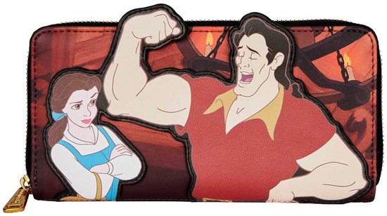 Disney Loungefly Wallet Villains Gaston
