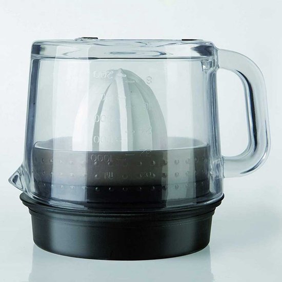 Black & Decker BXCJ30E elektrische citruspers 1 l 30 W Zwart, Transparant van Black & Decker — afbeelding 2