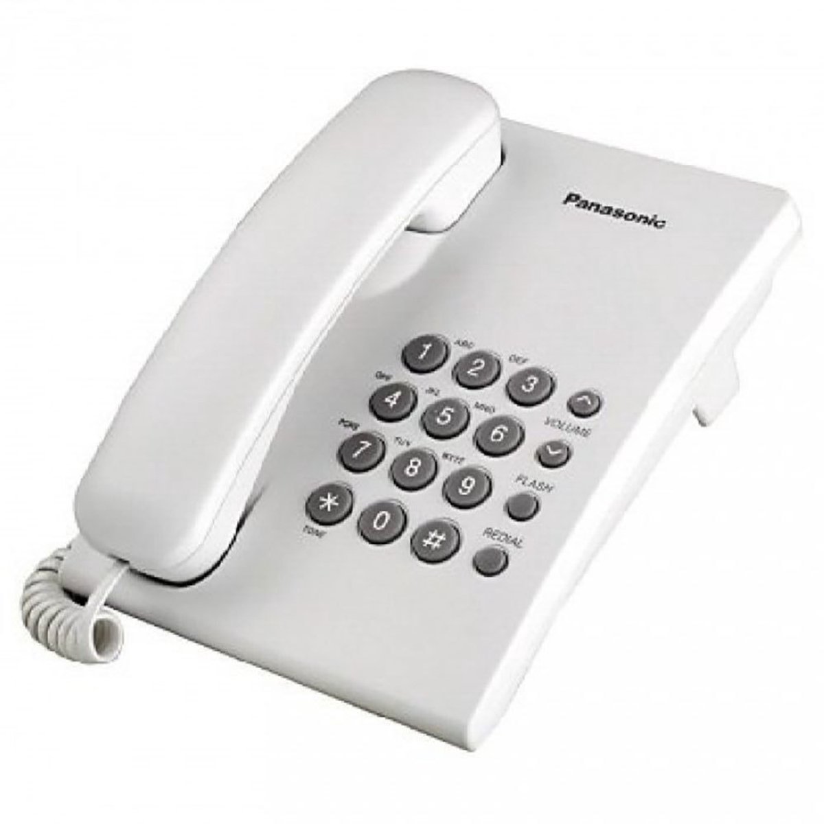 Panasonic KX-TS500 - DECT telefoon met antwoordapparaat - Wit