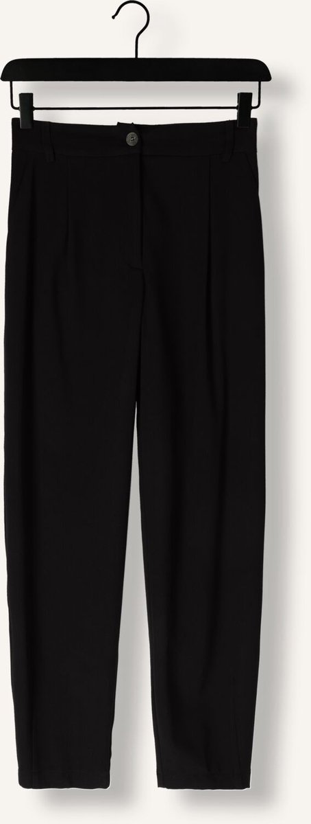 Access Mom Pants With Pleats Broeken Dames - Zwart - Maat 34