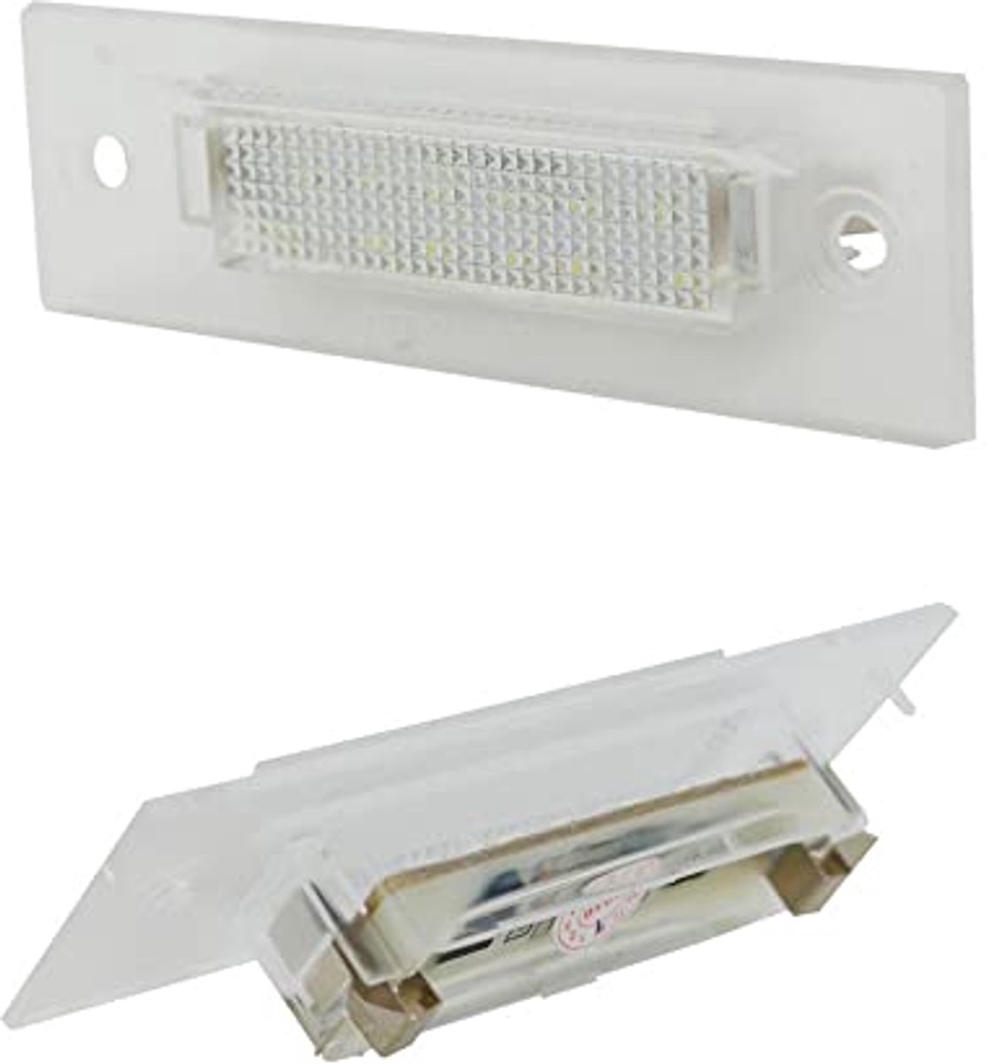 LED Kentekenplaatverlichting voor Porsche 911 Carrera en Boxster - 2 Stuks Wit