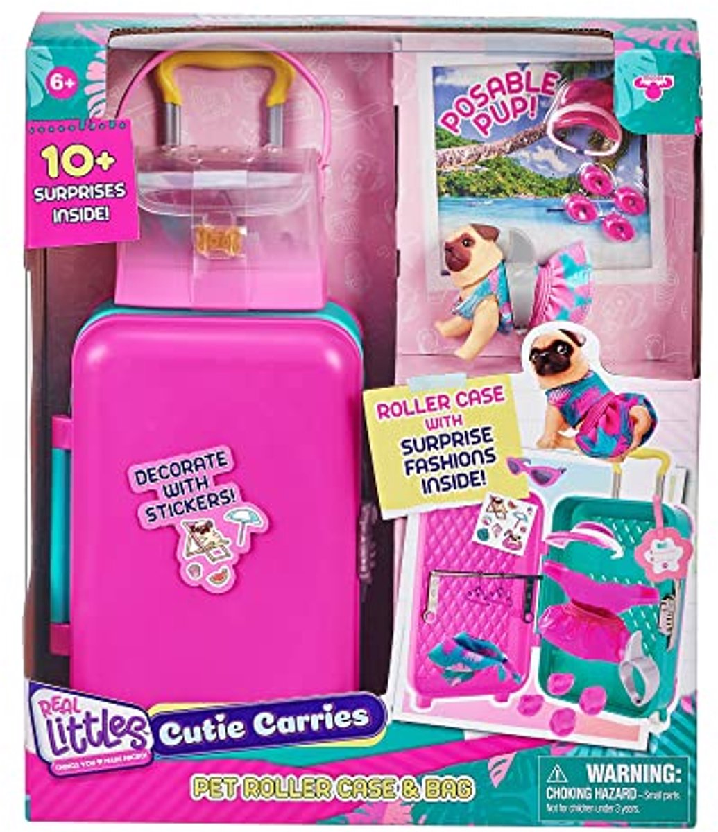 Verzamelbare micro koffer met Puppy Carrier en 12 accessoires