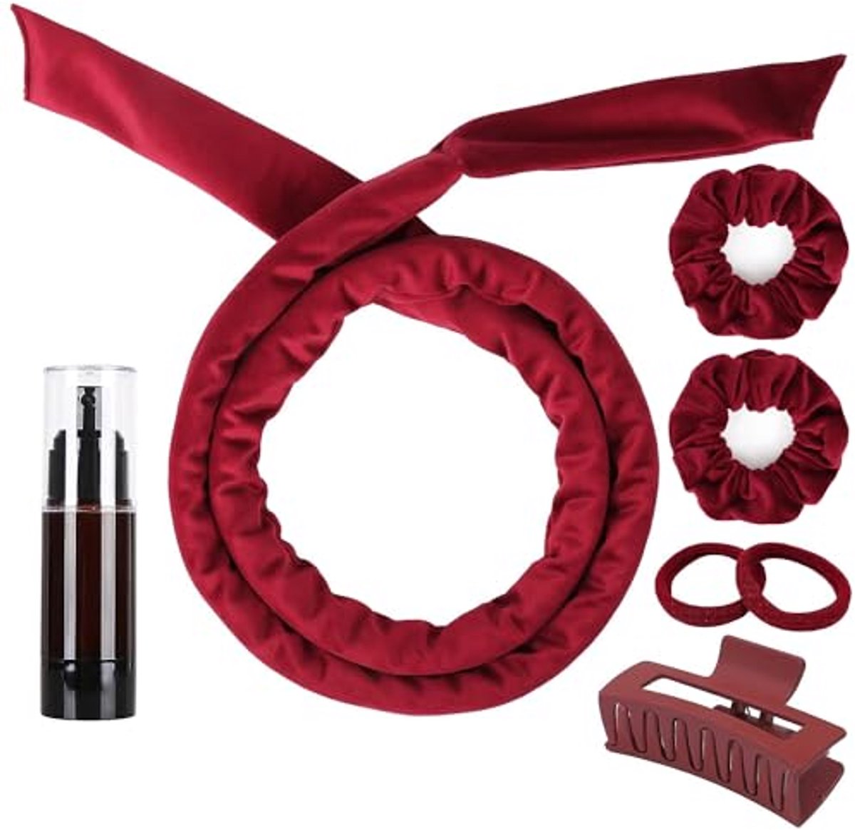 Hitteloze Haar Krulset voor Lang Haar - Comfortabele Hoofdband en Accessoires