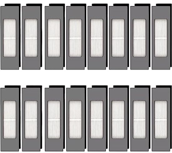 4 Stuks) Vervangend HEPA-filter Compatibel met Eufy X10 Pro Omni Robotstofzuigers, Vervangende Onderdelenfilters, 4 Filters