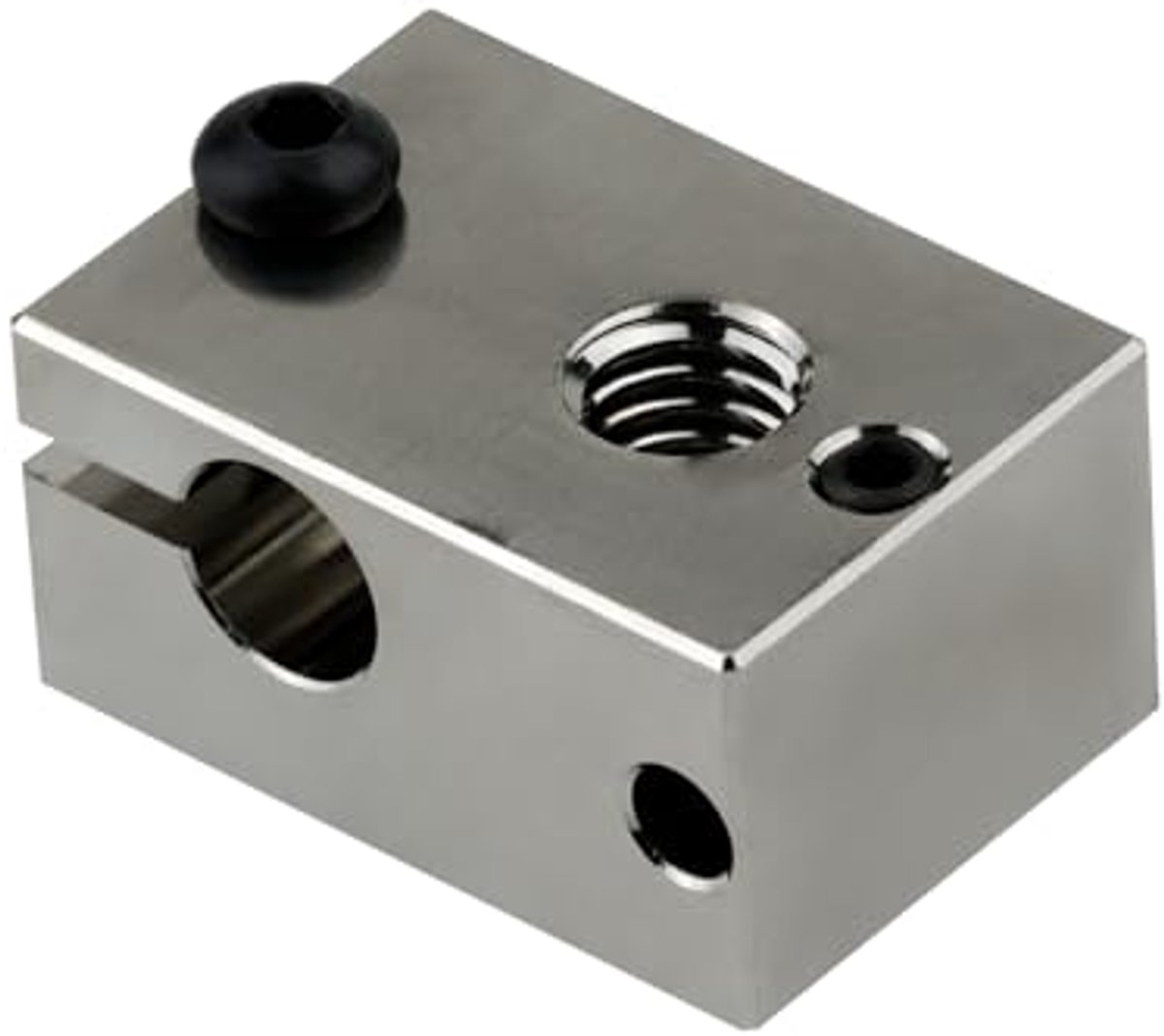3D Printer Hoge Temperatuur Geplateerd Koper Heater Blok voor PT100 Sensor V6 Hotend Titan Aero Extruder