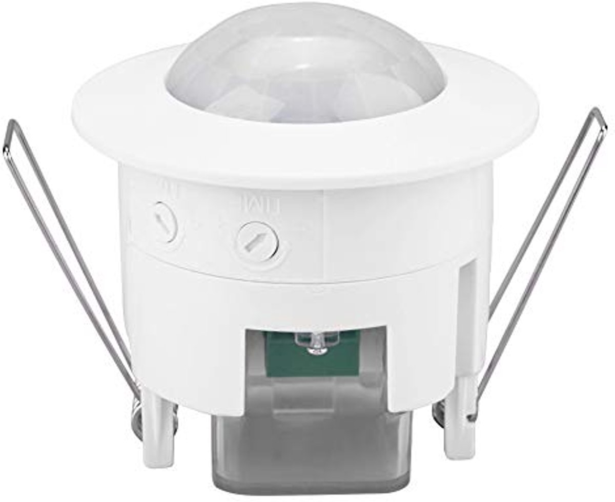 Mini Verstelbare 360° Infrarood Bewegingssensor voor Plafond