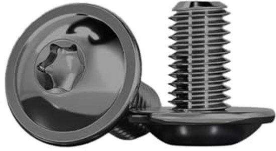 Drenky M5 lenskopschroef met flens 20 stuks, M5 x 16 mm schroeven Torx zwart ISO 7380-2 machineschroeven roestvrij staal A2 V2A lenskop schroeven flensschroeven platte kop schroeven Drenky M5 lenskopschroef met flens 20 stuks, M5 x 16 mm schroeven Torx zwart ISO 7380-2 machineschroeven roestvrij staal A2 V2A lenskop schroeven flensschroeven platte kop schroeven