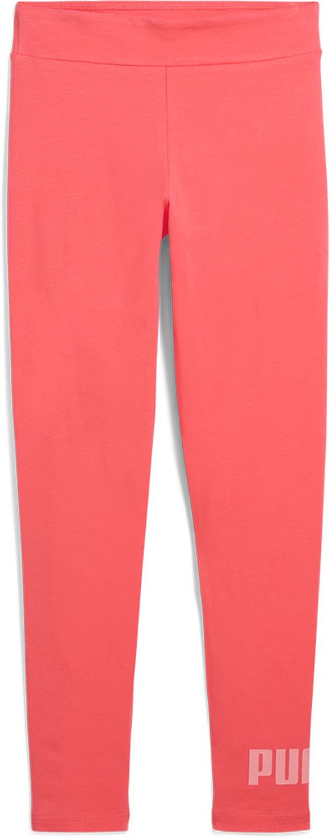 Puma 686073 Ess 2 Color Nº1 Logo Leggings 11-12 Years Meisjes Peach Rose