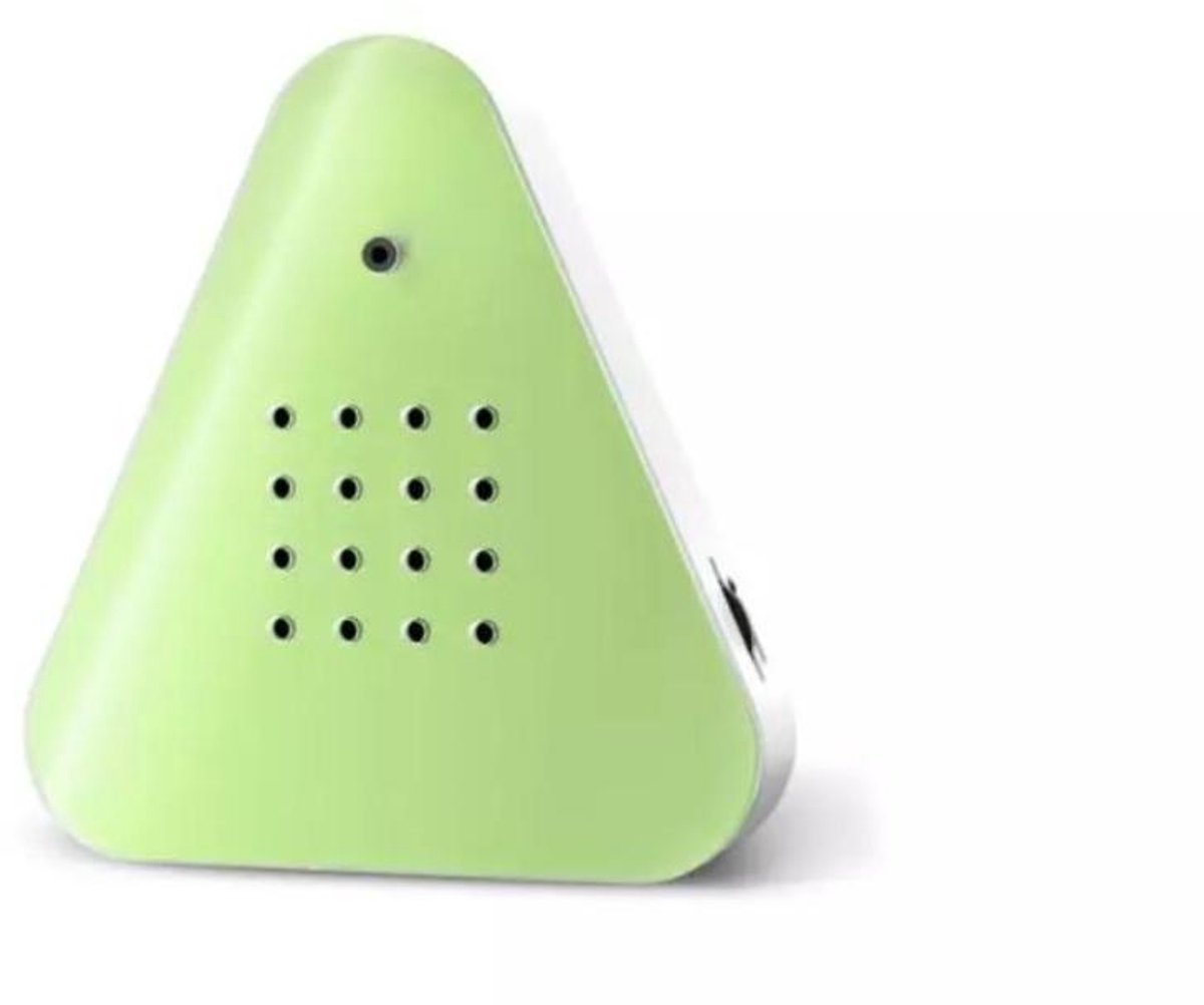 Relaxound Lakesidebox Lime – Natuurgeluiden met Bewegingssensor – Watergeluid & Vogelgeluiden – Oplaadbaar USB – Geluidsbox voor Toilet, Badkamer en Kantoor