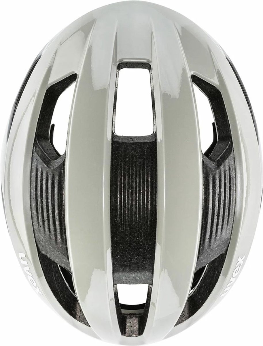 uvex Rise Fietshelm Sand / Black - Unisex - maat 56-60 – foto 6