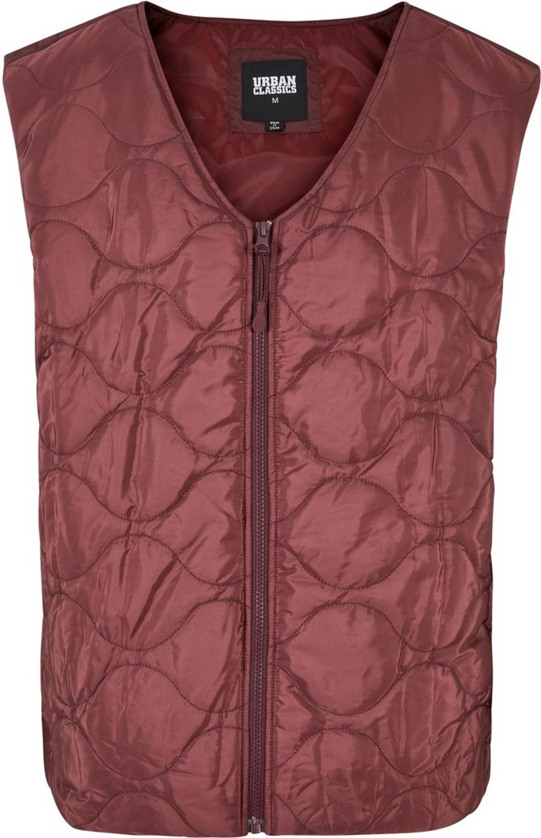 Urban Classics Zipped Gilet Mouwloos jacket XL Rood