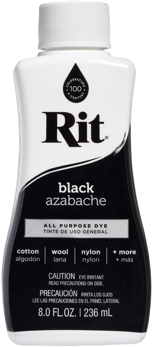 Rit Liquid Dye Black - Rit Dye - Rit