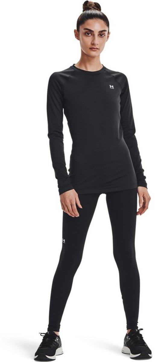 Under Armour Damen ColdGear Authentic Leggings Black-XXL/SHORT (US XXLS) van Under Armour — afbeelding 2
