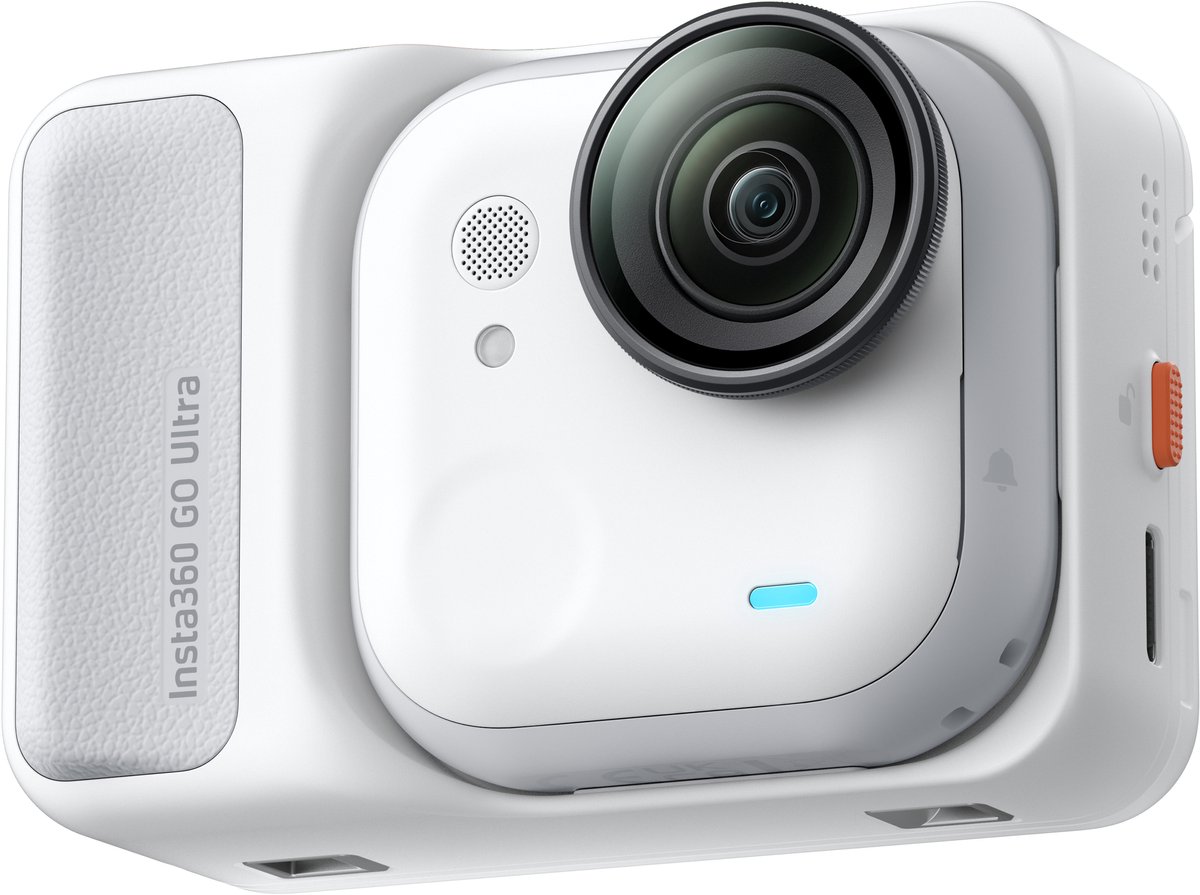 Insta360 - GO Ultra Creator Bundel - Arctic White - 4K 60 FPS-video - Action Camera thumbnail 2