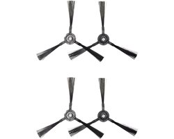 4-delige zijborstelaccessoires geschikt voor Airrobo T9/Eufy L35