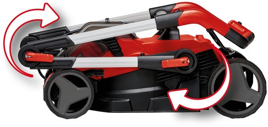 Einhell RASARRO 36/34 (2x3,0Ah) Power X-Change Grasmaaier Accu In hoogte verstelbare greep met klapfunctie, Incl. 2 acc van Einhell — afbeelding 5