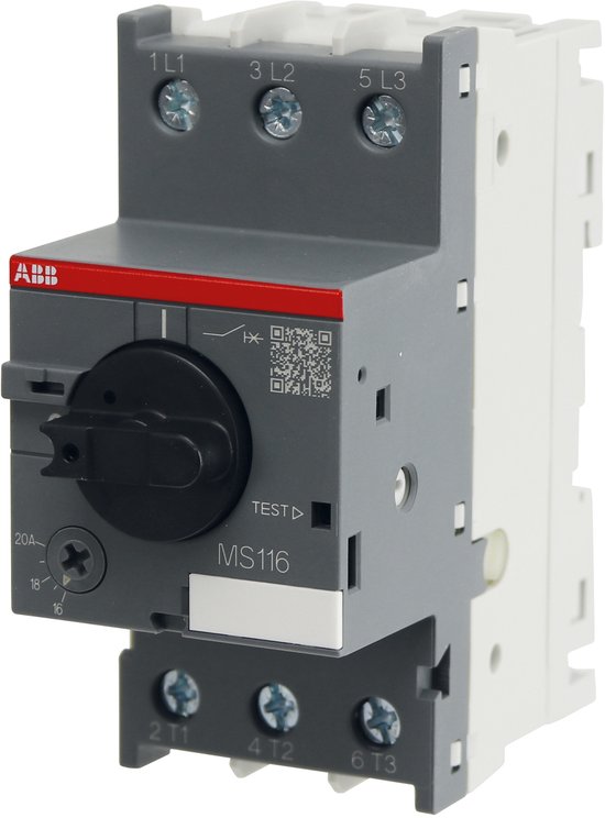 ABB MS 116 20 ABB MOTORBEVEILIGINGSSCHAKELAA (MS 116 20) | bol