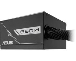 ASUS PRIME Serie - 650W ATX Voeding - 80 PLUS Bronze - Zwart - Niet-modulair