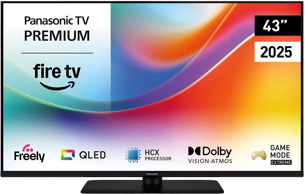 Panasonic -43W85BEZ tv 109,2 cm (43") 4K Ultra HD Smart TV Wifi Zwart