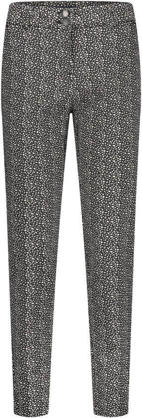 Red Button Broek Diana Fancy Spot Srb4737 Black/ecru Dames Maat - W40