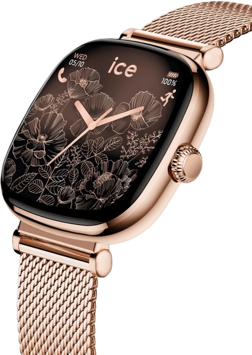 Ice Watch ICE smart SQ 2.0 - Rose-gold 025233 Horloge - Staal - Rosékleurig - Ø 38 mm