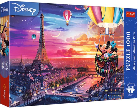 Trefl Trefl 1000 Premium Plus - Mickey and Minnie in Paris_FSC Mix 70%.