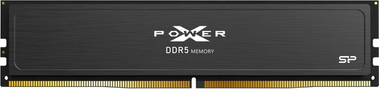 Silicon Power XPOWER Pulse – Geheugen DDR5 – 32 GB: 2 x 16 GB – 288-PIN – 6000 MHz / PC5-48000 – CL30 – 1.40V – XMP 3.0 – On-die ECC – zwart