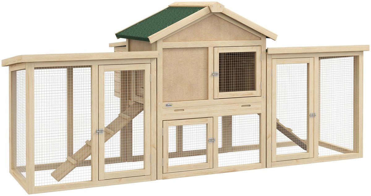 Kippenhok – Kippenren – Kippenhokje – Konijnenhok – Dierenverblijf – Massief Houten Constructie – Waterdicht Bitumen Dak Kippenhok – Kippenren – Kippenhokje – Konijnenhok – Dierenverblijf – Massief Houten Constructie – Waterdicht Bitumen Dak