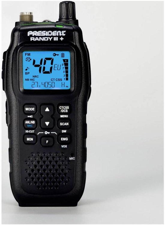 President President Randy III+ CB-Handfunkgerät AM/FM 40210 CB ...