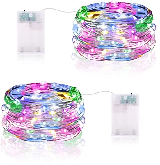 Fairy String Lights - 5m 50 LED Batterij Aangedreven Sfeerverlichting
