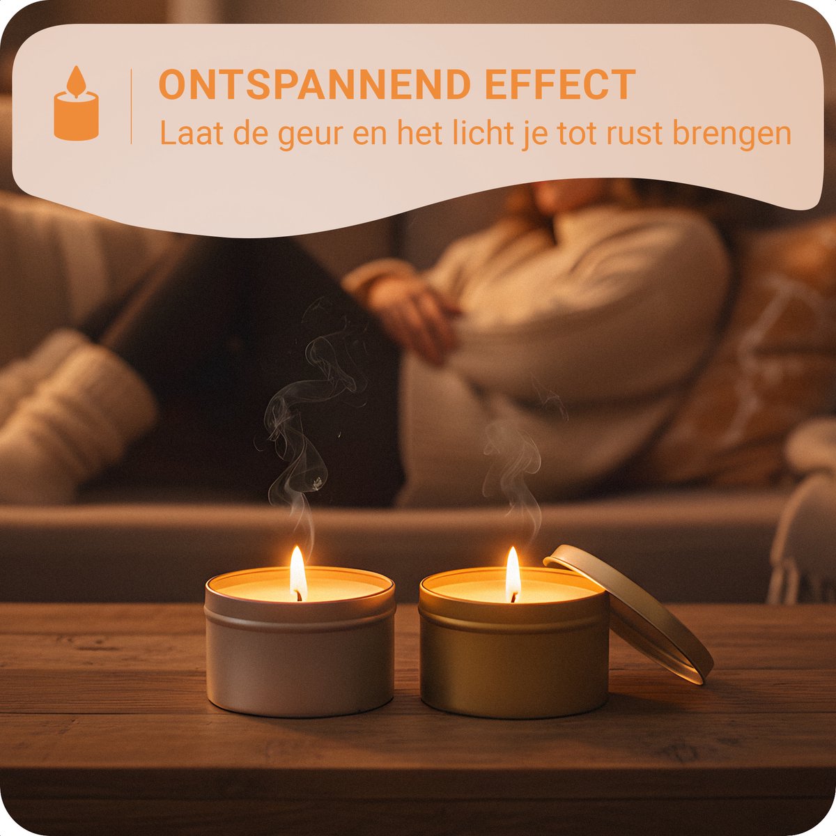JT Products Kaarsen Maken Set - Inclusief 480 Gram Soja Wax - Inclusief Wax Smeltapparaat - E-Book - Kaarsen Maken Voor Volwassenen - Kaarsen Maken Starterspakket - Geurkaars - Candle Making Kit - DIY - Moederdag Cadeau - Cadeautje Voor Mama — afbeelding 8