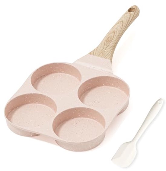 Kordisen Grillpan met antiaanbaklaag, 24 cm, vierkant, met granieten coating, schenktuit, geschikt voor inductie, veelzijdige steakpan, PFOA-vrij