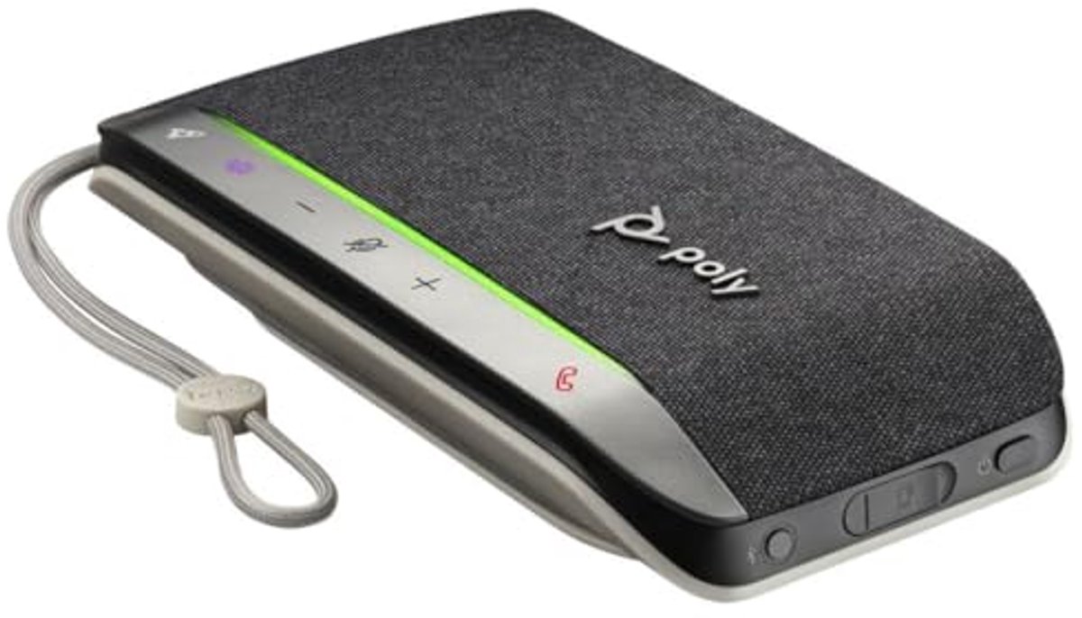 Draagbare Bluetooth/USB-C Conferentiële Luidsprekers met Ruis- en Echo-onderdrukking voor Teams en Zoom