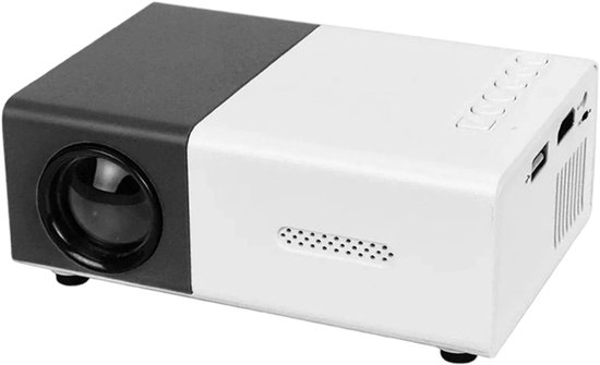 Vitdipy - Beamer - Projector - HD - Mini Projector - Smart Beamer - IOS & Android - Met Afstandsbediening - Resolutie van 320 x 240 - Zwart